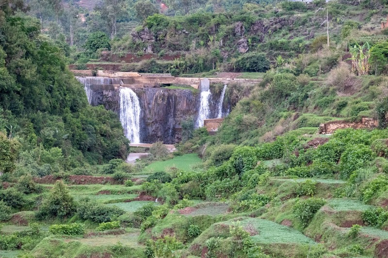 Unterwegs-Wasserfall