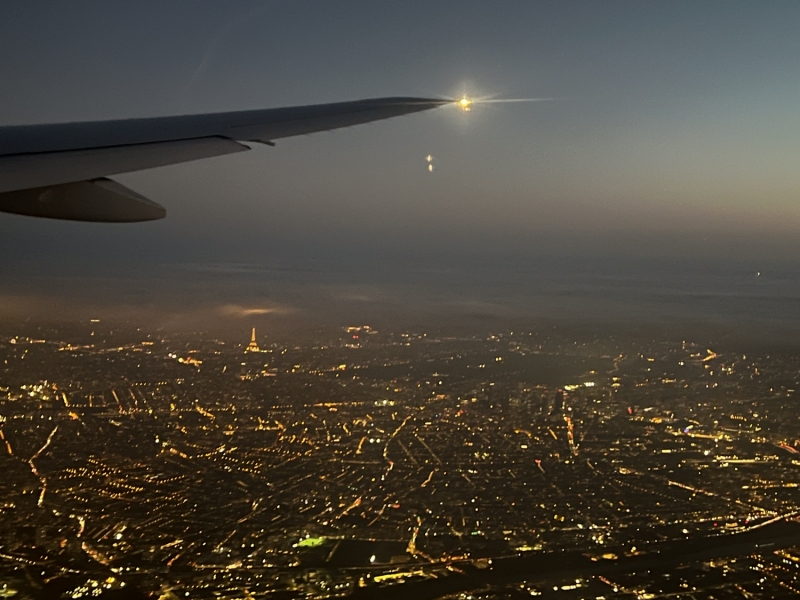 Anflug-Paris