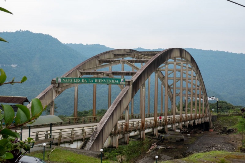 El-Reventador-Brücke